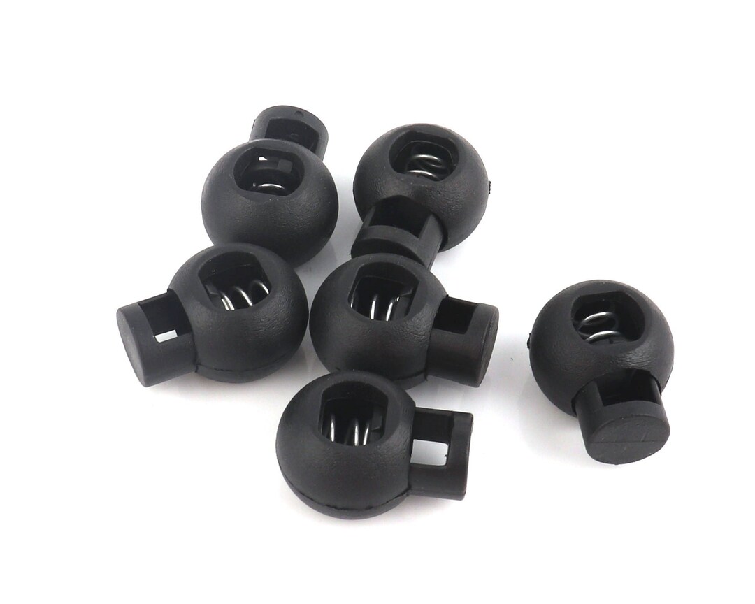10-50pcs Round Cord Lock,assorted Colors Plastic Stopper Cord End ...