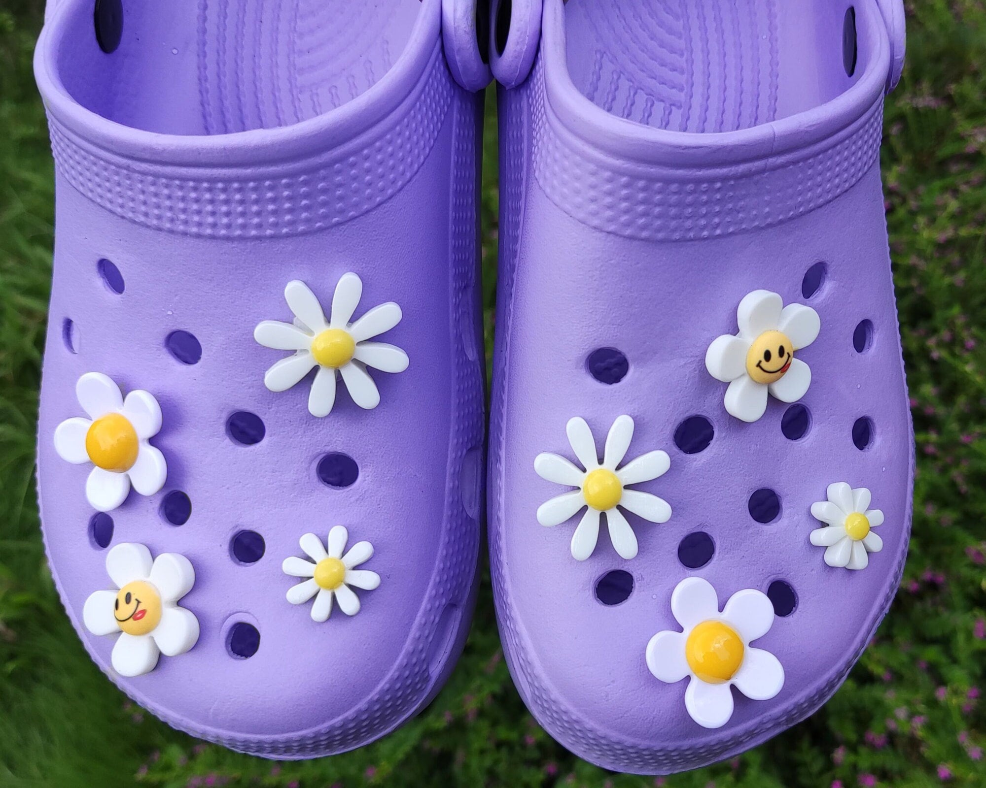 17pcs Cartoon & Flower Design Shoe Decorations Cute Resin Shoe Charms  Casual Style Shoe Accessories