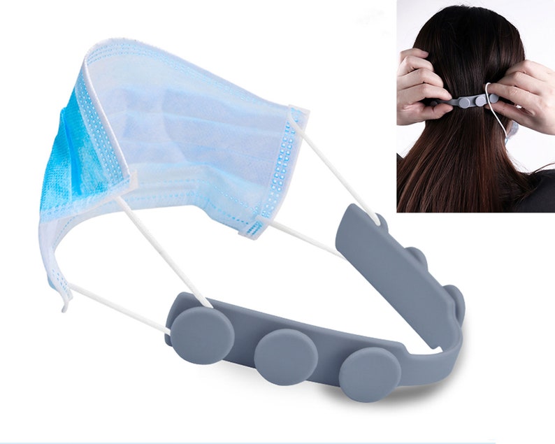 Silicone Face Mask Ear Saver Face Mask Extension Strap Etsy