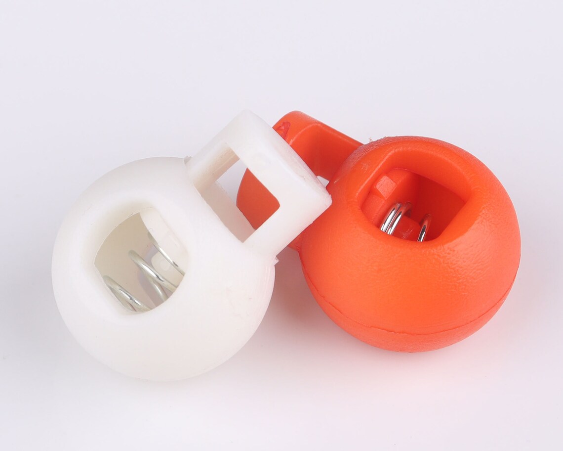 10-50pcs Round Cord Lockassorted Colors Plastic Stopper Cord | Etsy