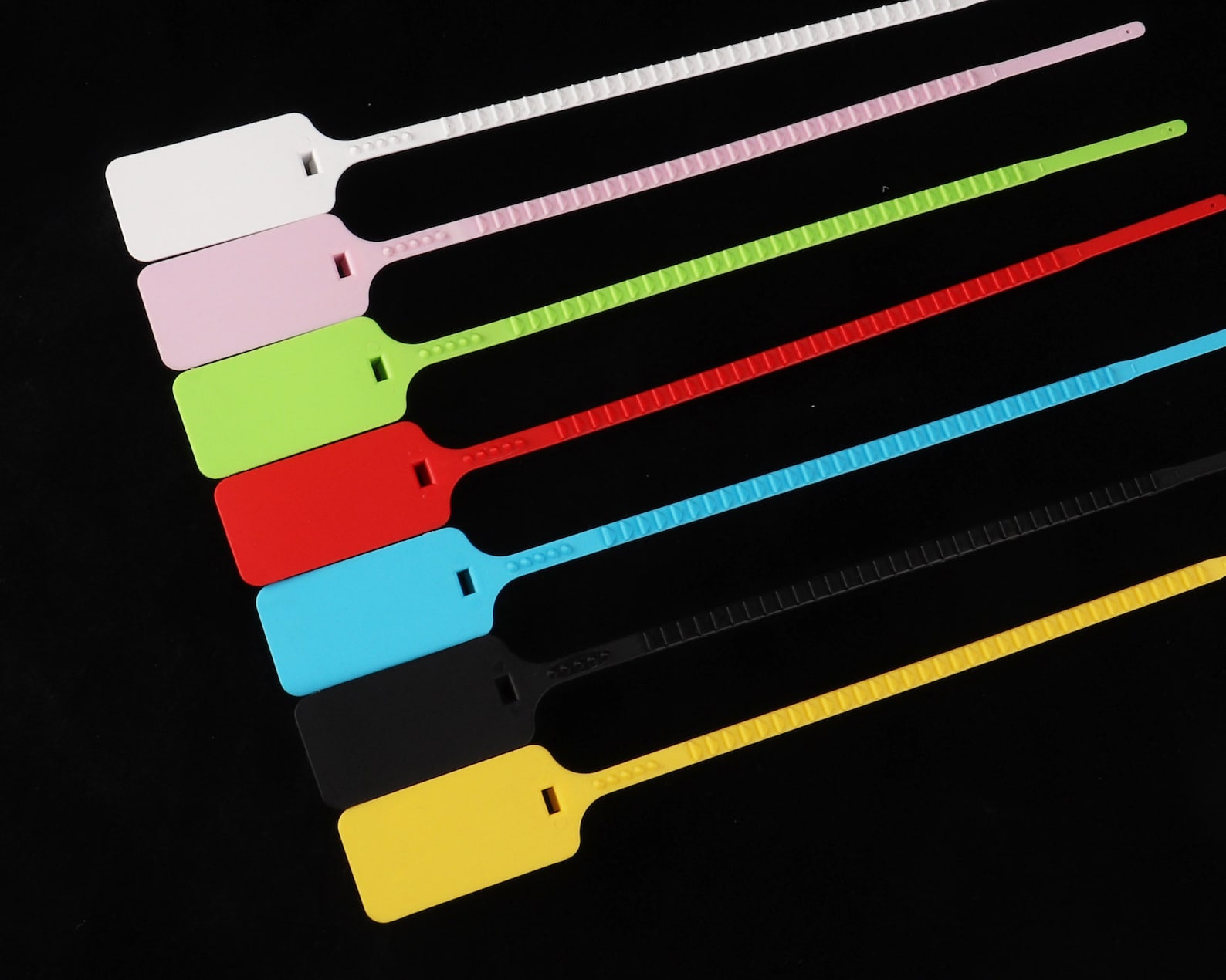 Custom Zip Tie Tag,personalized Logo/text Plastic Cable Tie Brand Tag ...