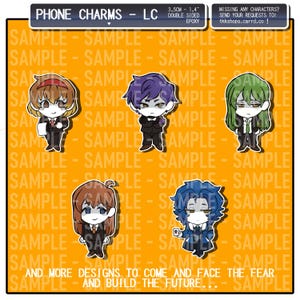 LoboCorp phone charms