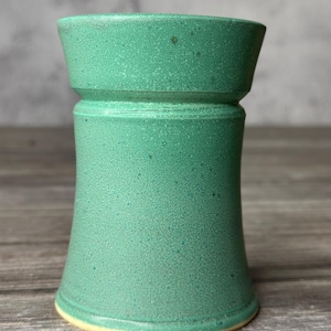 Hand Thrown Rustic Ceramic Coffee Cup: Large Pottery Mug