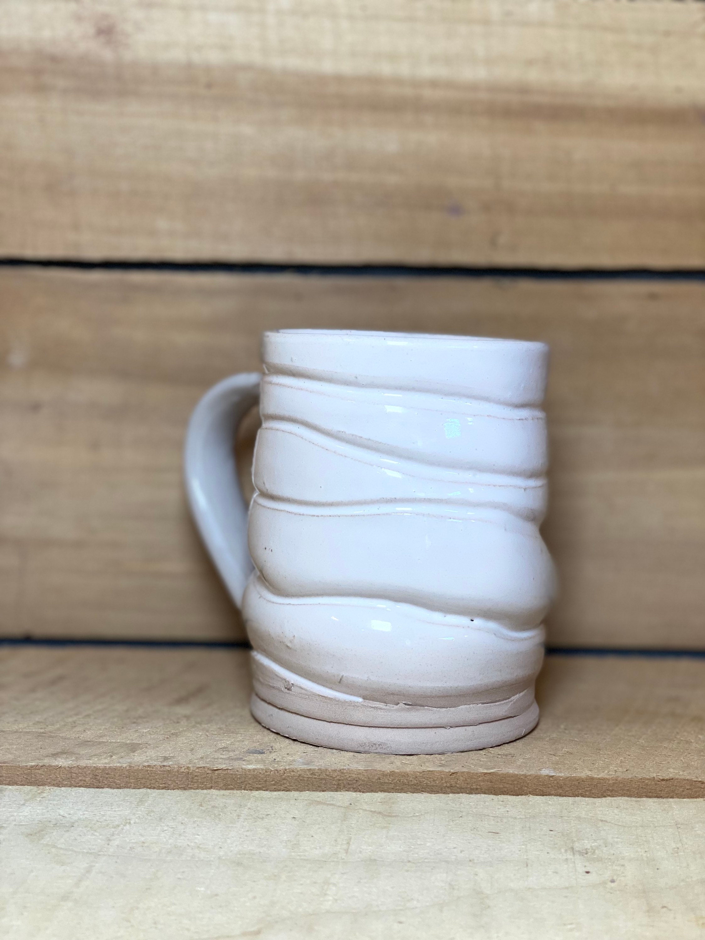 Keramik Kaffeebecher Moderne rustikale Steinzeug Becher | Etsy