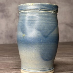 Hand Thrown Rustic Ceramic Coffee Cup: Large Pottery Mug