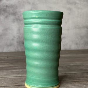 Hand Thrown Rustic Ceramic Coffee Cup: Large Pottery Mug