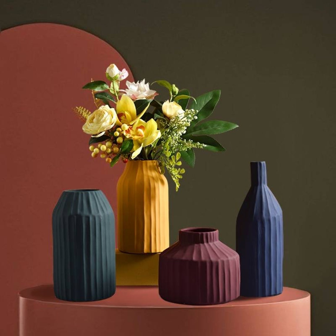 Morandi vase nordic vase minimalist vase nordic style | Etsy