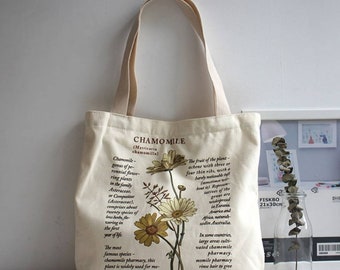 canvas bag with zipper