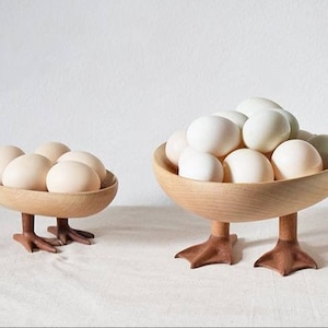 Egg holder wood 18 wooden egg holder antique rack countertop decorations , decorative tray , fruits storage plate , eierkorb