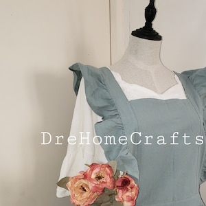 vintage style apron for womens with pockets cute | apron for women fancy | best baking gifts for her | cooking gifts