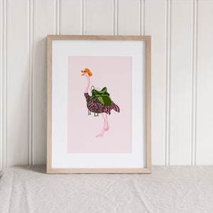 Funky Ostrich | Digital Print