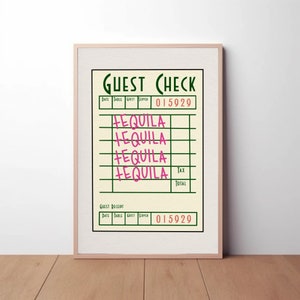 Gästecheck | Digitaldruck