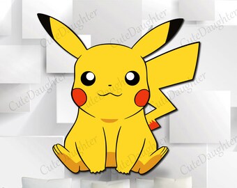 Download Pikachu svg | Etsy