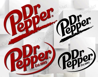 Dr pepper svg | Etsy