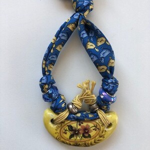 long necklace with pendant