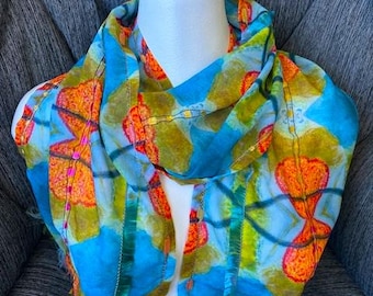 Long chiffon  scarf