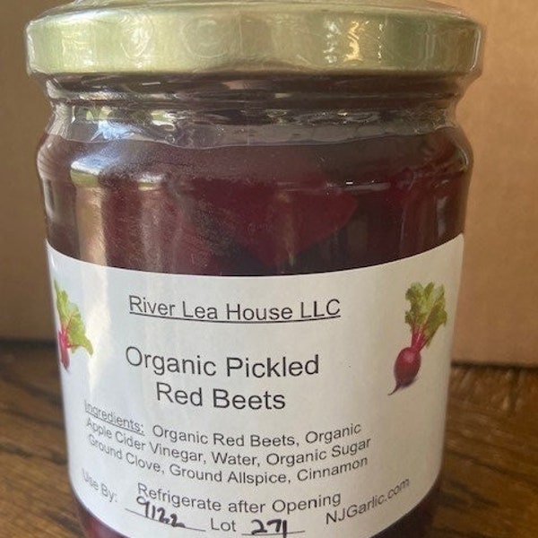 Pickled Organic Red Beets