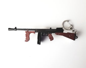 Fortnite Toys Guns Etsy - battle royale spielzeug og tommy gun waffe massivem metall 12cm schlusselanhanger