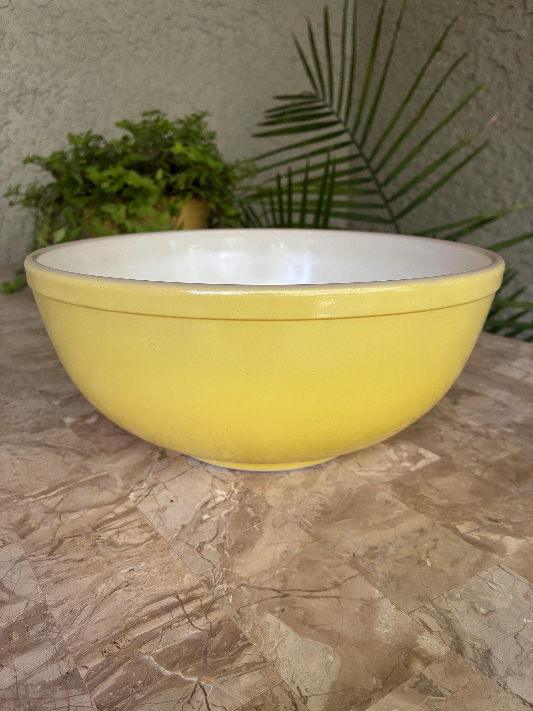 Yellow Pyrex Bowl - Etsy