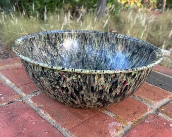 Molly Stone Designs Vitrified Ceramic Bowls | Red Green Orange