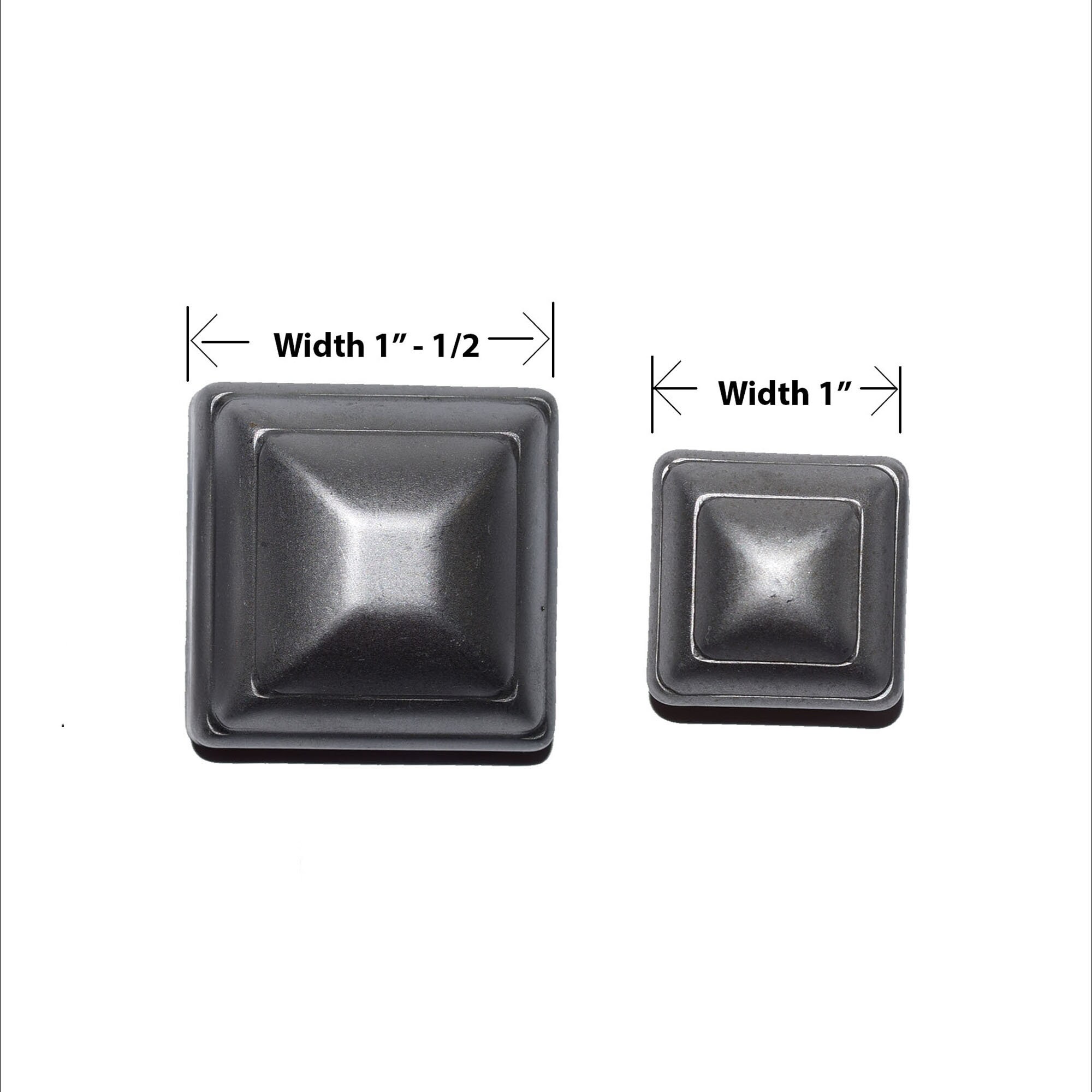 20 Pk 1 1/2 Pressed Dome Steel Post Caps for Metal Gate Fence Lawn Yard