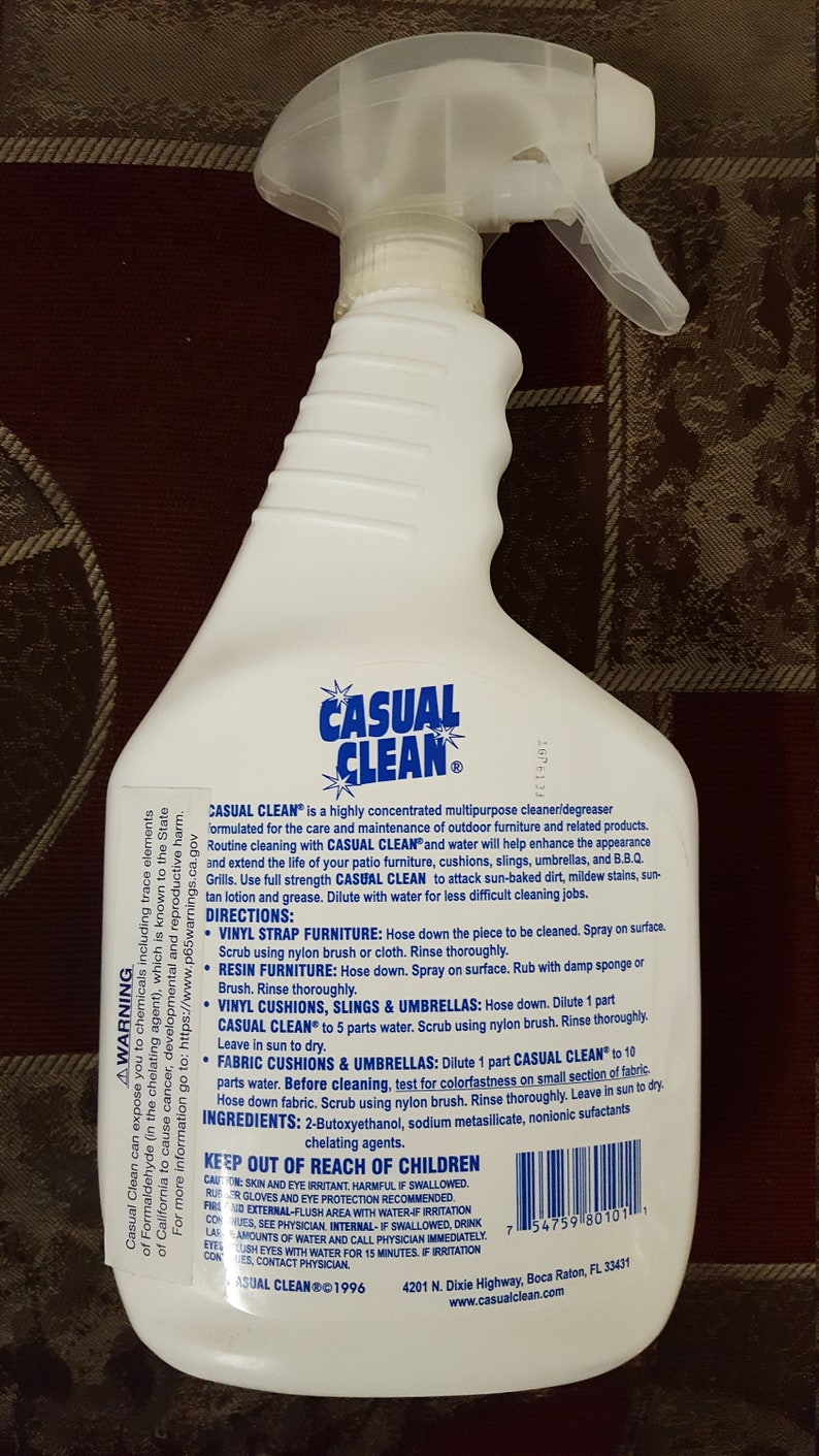 Patio Furniture Cleaner