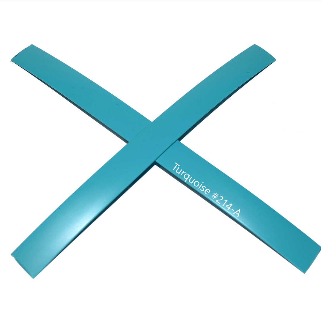 20' 1 Vinyl Chair Strapping for Patio Furniture Turquoise Matte 214 A