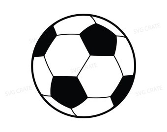 Soccer ball SVG Digital Download Soccer SVG Soccer Ball PNG Instant Download