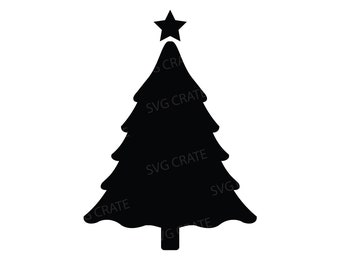 Christmas Tree SVG, Christmas SVG File Instant Download PNG Pine Tree svg