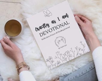 Healing Prayer Journal, Faith-Based Devotional, Christian Reflection Journal, Bible Verse Study, Prayer & Growth Journal, Physical Copy