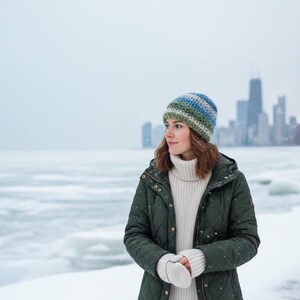 アジサイのビーニーかぎ針編みパターン：21ページにわたる初心者向けマスタークラス｜ステップバイステップの写真、ビデオチュートリアル、1対1のサポート｜PDFダウンロード 画像 9