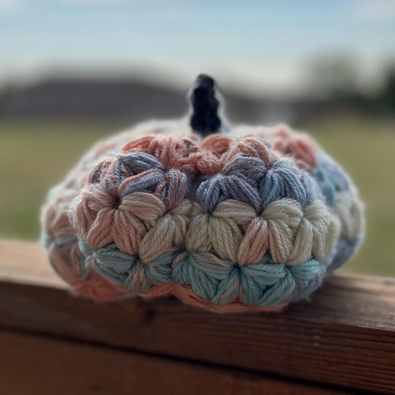 FINAL SALE 50 off Autumn Heirloom Crochet Pumpkins, Hand Knit Fall