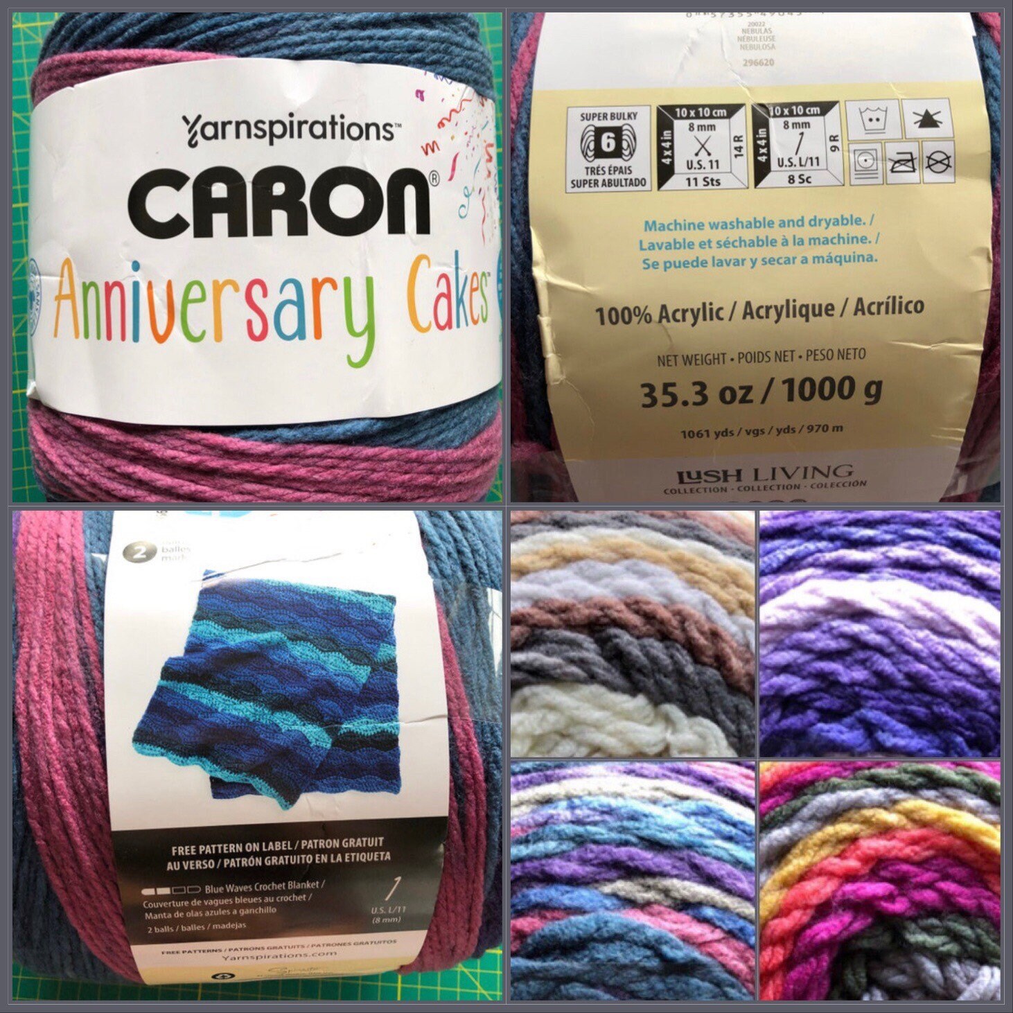 Yarnspirations Caron Anniversary Cakes™ Yarn Knitting Etsy
