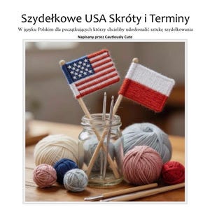 Guía de abreviaturas y términos de crochet de EE. UU. (Polaco) / Términos de crochet de EE. UU. / Referencia para principiantes (PDF)