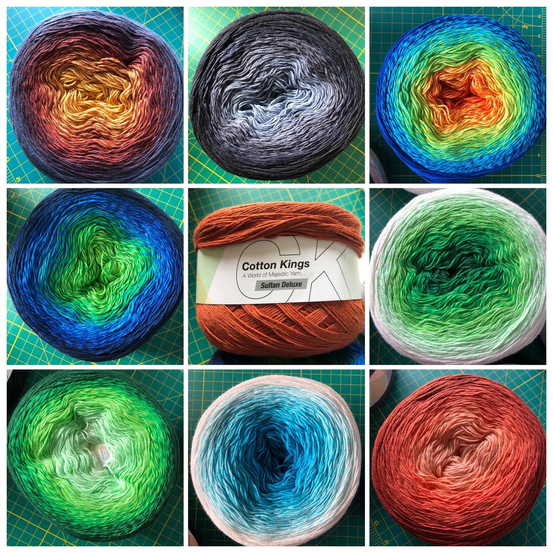 Sultan Deluxe Cotton Kings Sultan 100 Cotton YARN, Oekotex Certified