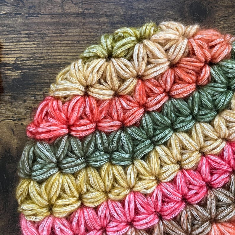 アジサイのビーニーかぎ針編みパターン：21ページにわたる初心者向けマスタークラス｜ステップバイステップの写真、ビデオチュートリアル、1対1のサポート｜PDFダウンロード 画像 18