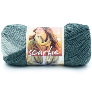 LION BRAND Scarfie Yarn, Knitting supplies 5.3 oz/150g Crochet, yarn supply