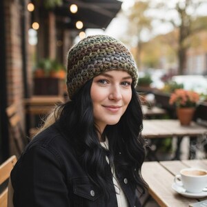 アジサイのビーニーかぎ針編みパターン：21ページにわたる初心者向けマスタークラス｜ステップバイステップの写真、ビデオチュートリアル、1対1のサポート｜PDFダウンロード 画像 7