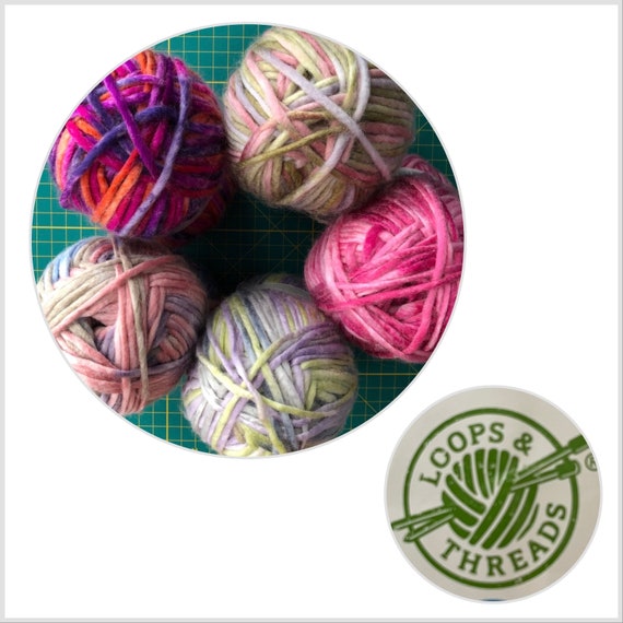 LOOPS & THREADS ECO Cozy Watercolors Yarn Knitting Supplies