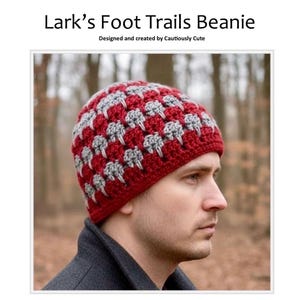 Larks Foot Trails bottom-up gehaakt beaniepatroon - ADVANCED Pro Edition pdf-download, Praktische geschenken!, Handgemaakte cadeaus!
