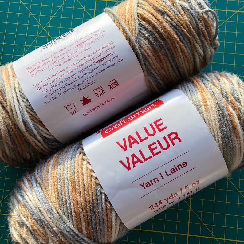 Value™ Jacquard Yarn by Craft Smart YARN SUPPLIES. Knitting Etsy