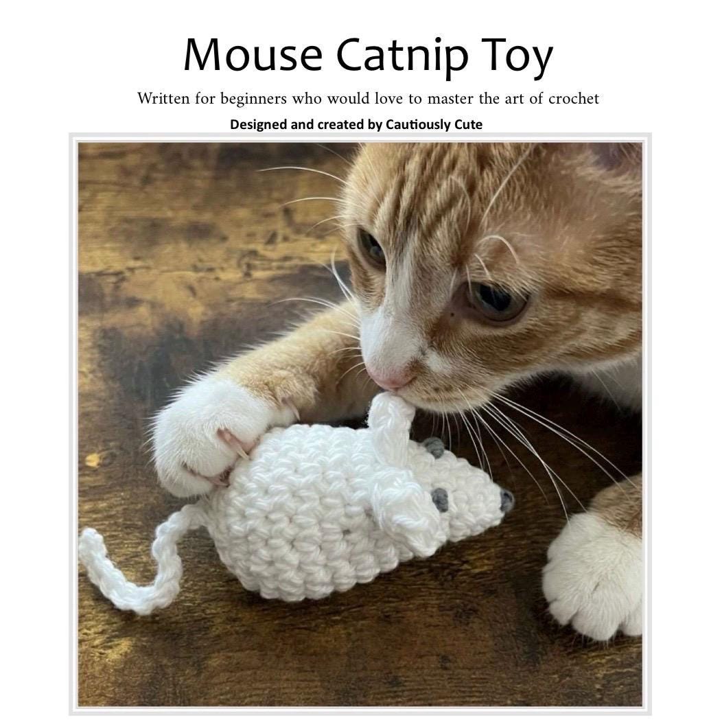 37 Rat Crochet Patterns: Amigurumi Rats, Mice, and Whimsical Rodent Designs 9 Mouse Catnip Toy Crochet Pattern: Beginner-Friendly