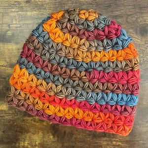 アジサイのビーニーかぎ針編みパターン：21ページにわたる初心者向けマスタークラス｜ステップバイステップの写真、ビデオチュートリアル、1対1のサポート｜PDFダウンロード 画像 17