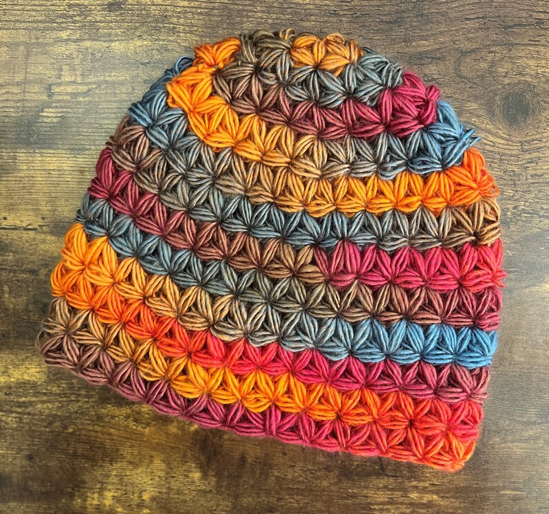 アジサイのビーニーかぎ針編みパターン：21ページにわたる初心者向けマスタークラス｜ステップバイステップの写真、ビデオチュートリアル、1対1のサポート｜PDFダウンロード 画像 17