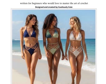 Diamond Cut Bikini Set Häkelanleitung: Anfängerfreundlicher PDF-Download