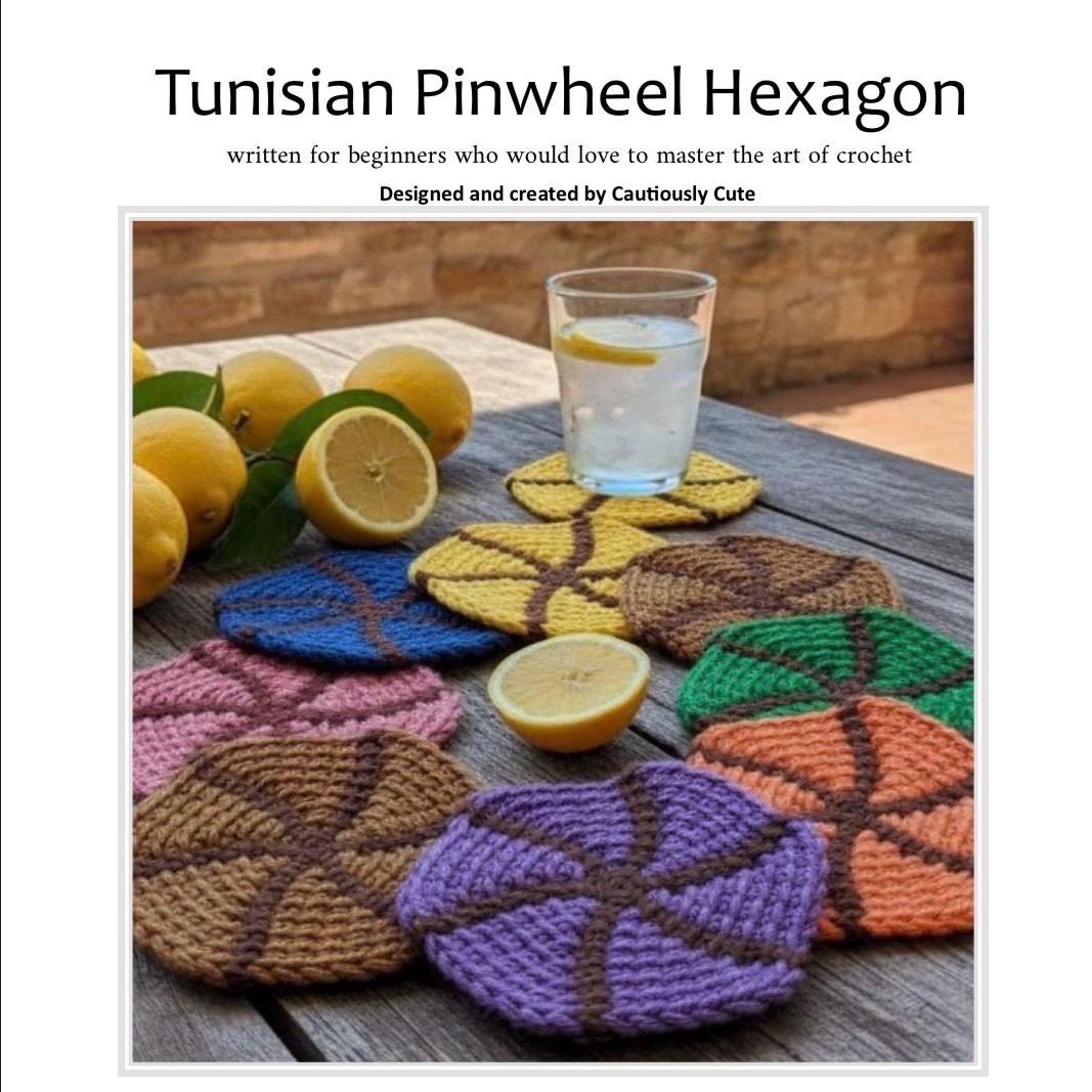 24 Pinwheel Crochet Patterns for Blankets, Decor, and Vintage-Inspired Gifts 3 Pinwheel Coasters or Potholders