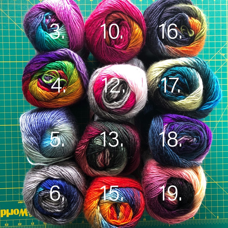 Hobbii carnival Colorful Acrylic Yarn Yarn Supply Radiant Etsy UK