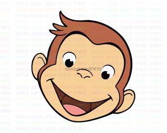 Download Curious george svg | Etsy