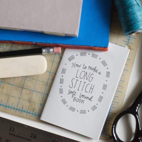 How to Make a Long Stitch Soft-Bound Book Zine