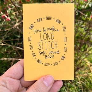 How to Make a Long Stitch Soft-Bound Book Zine